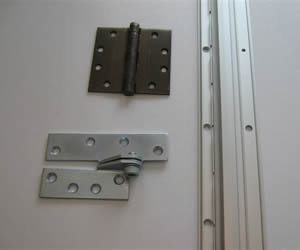 Hinges from many manufacturers installed by The Lock Pros Inc